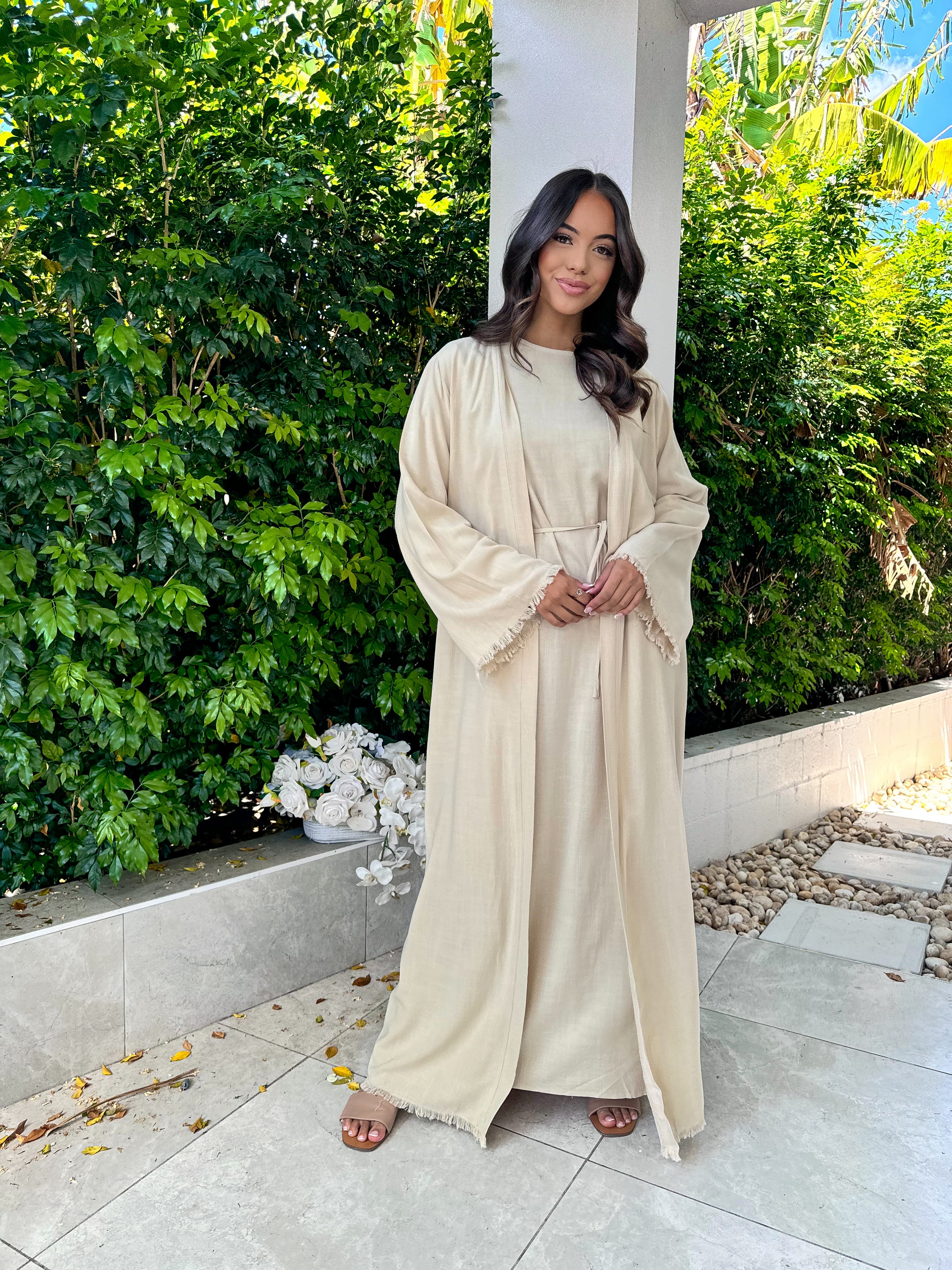 Zara Abaya Set