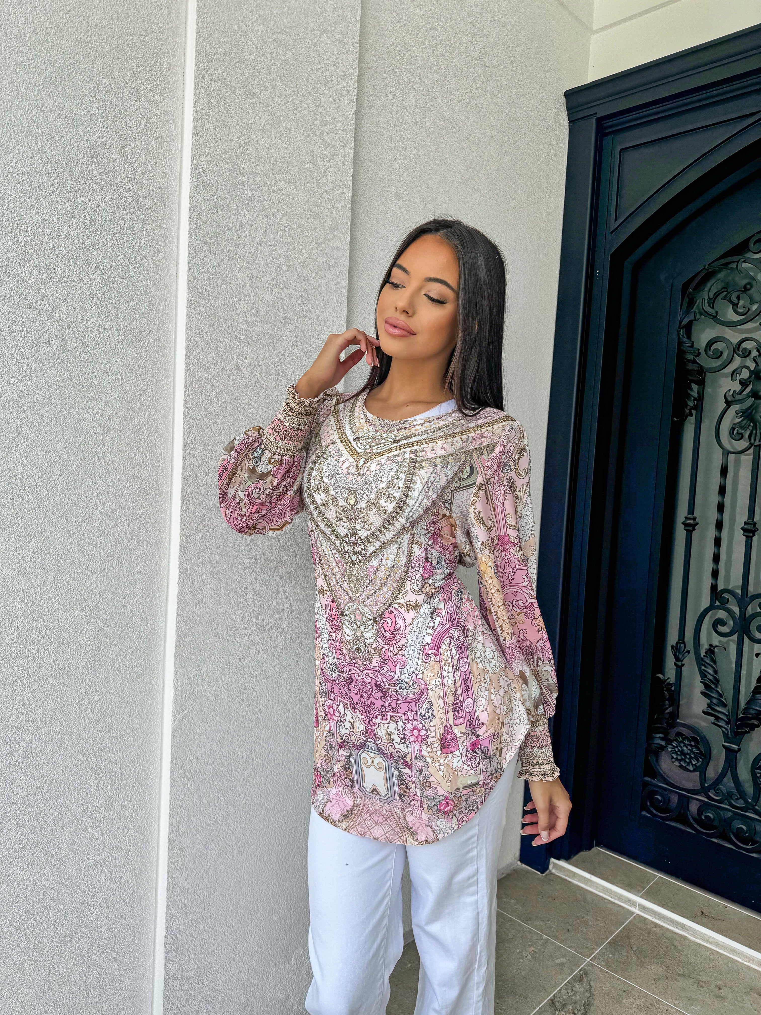 Vintage pink tunic