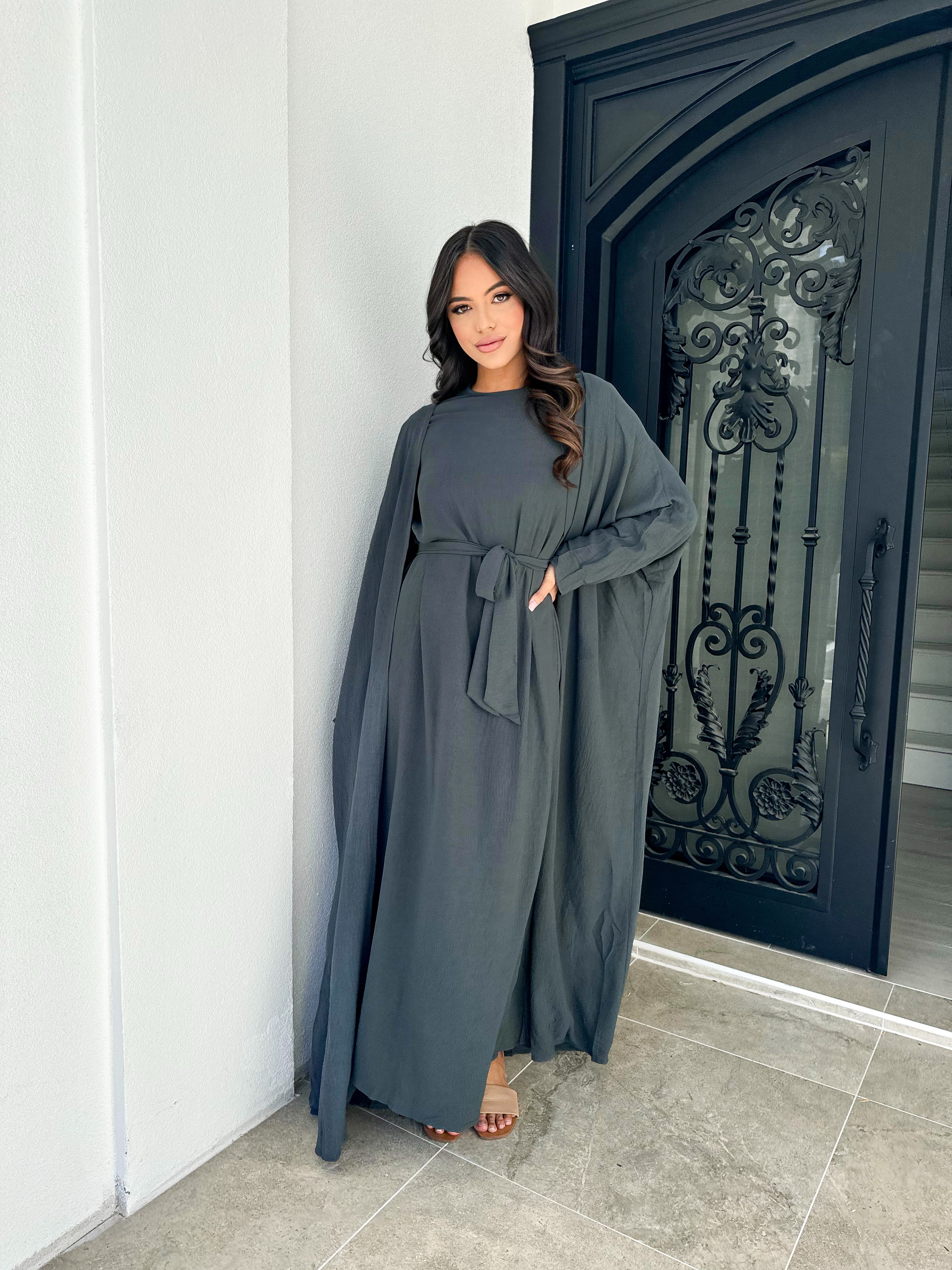 Spring Abaya Set